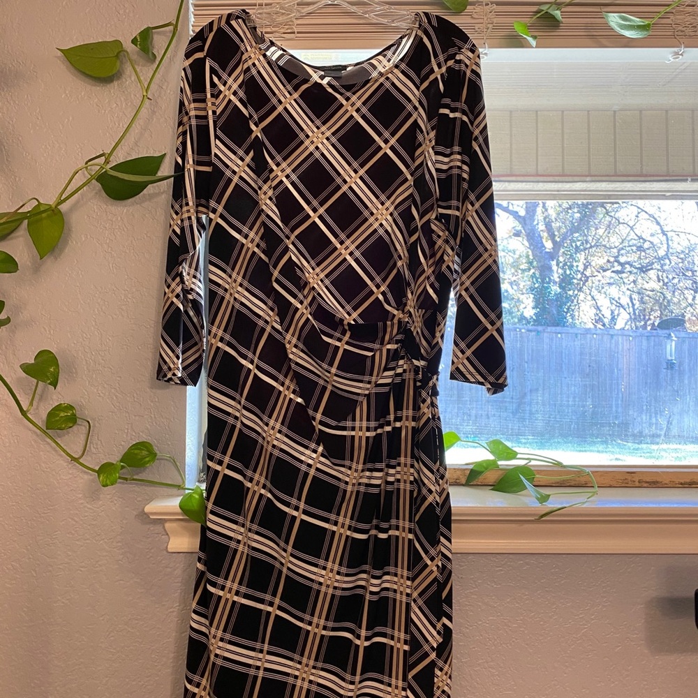 Ann Taylor Long Sleeve Jersey Dress